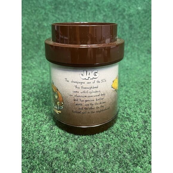 Vintage 1978 Dart Thermo-Serv JAG Jaguar Champagne of Cars Lidded Cup - Picture 3 of 7